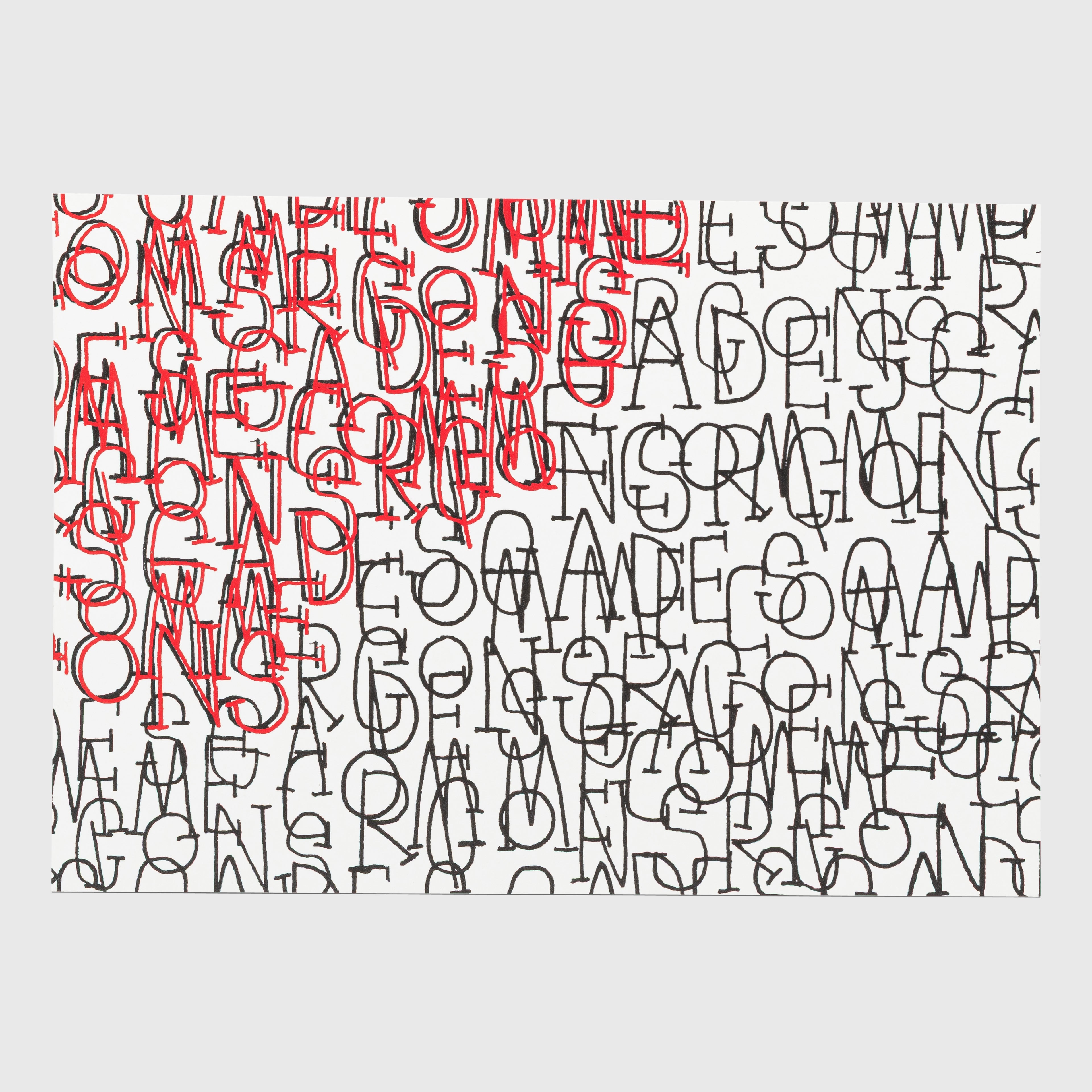 COMME DES GARÇONS SPRING SUMMER 2019 MAILERS