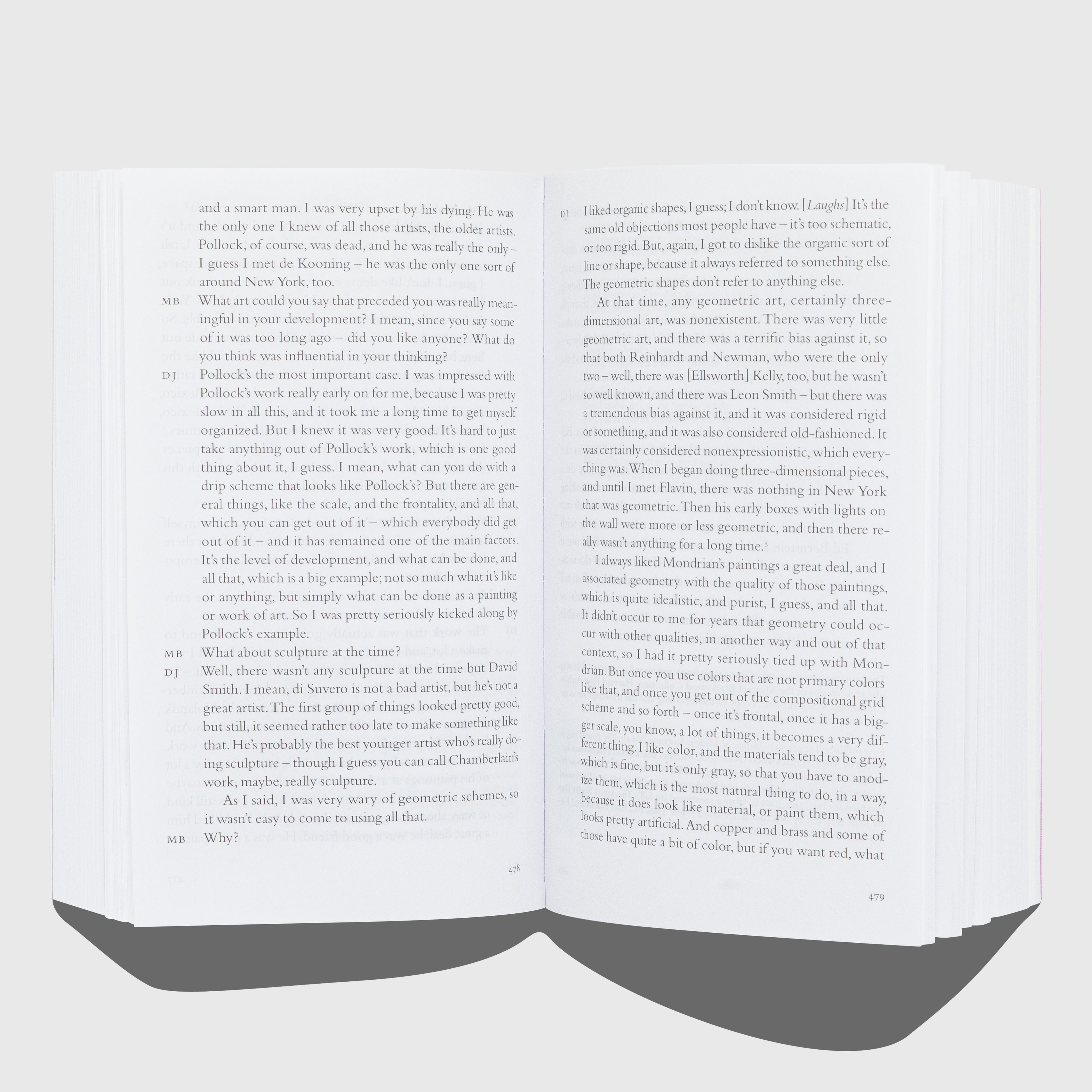 DONALD JUDD INTERVIEWS