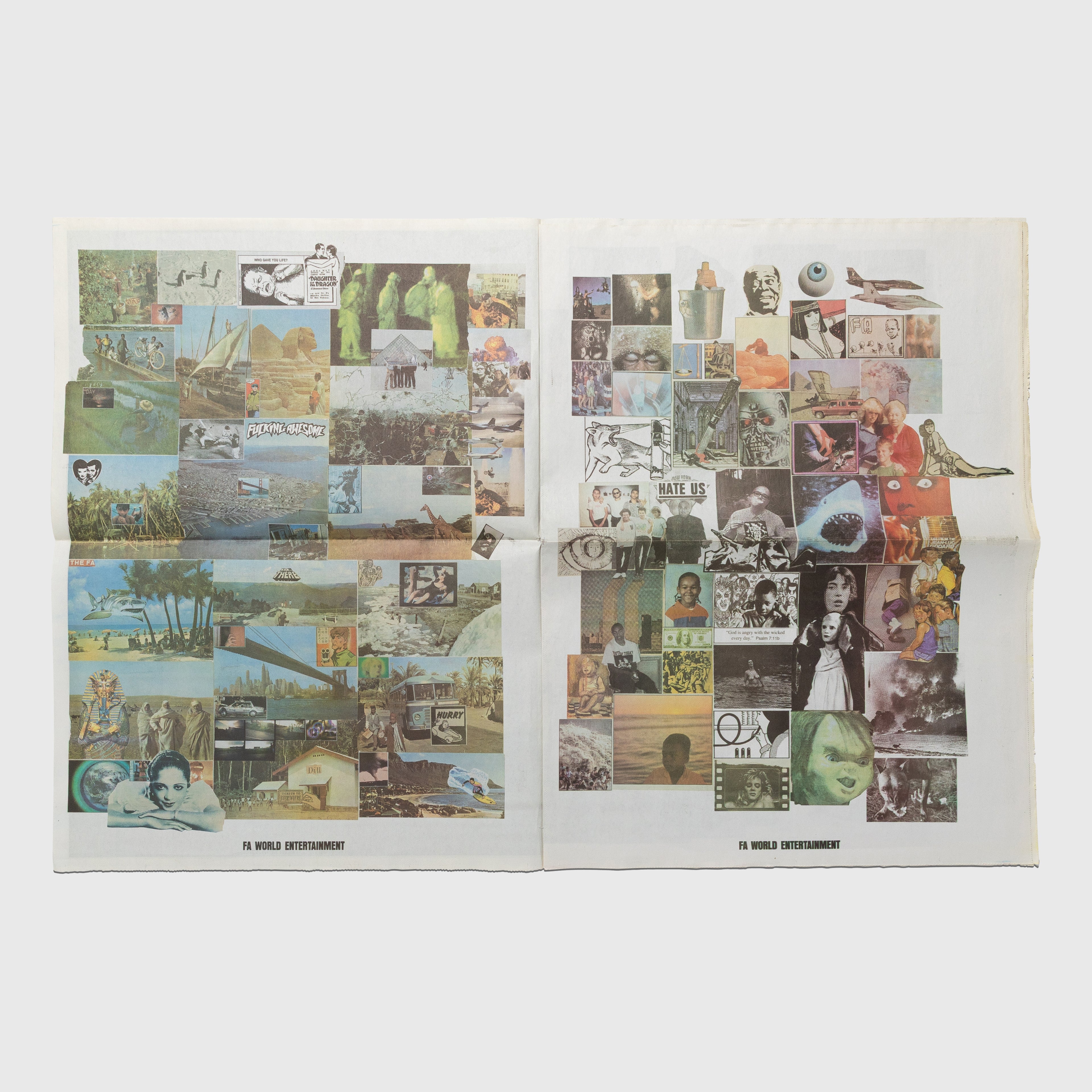 FUCKING AWESOME HOLLYWOOD NEWS PAPER