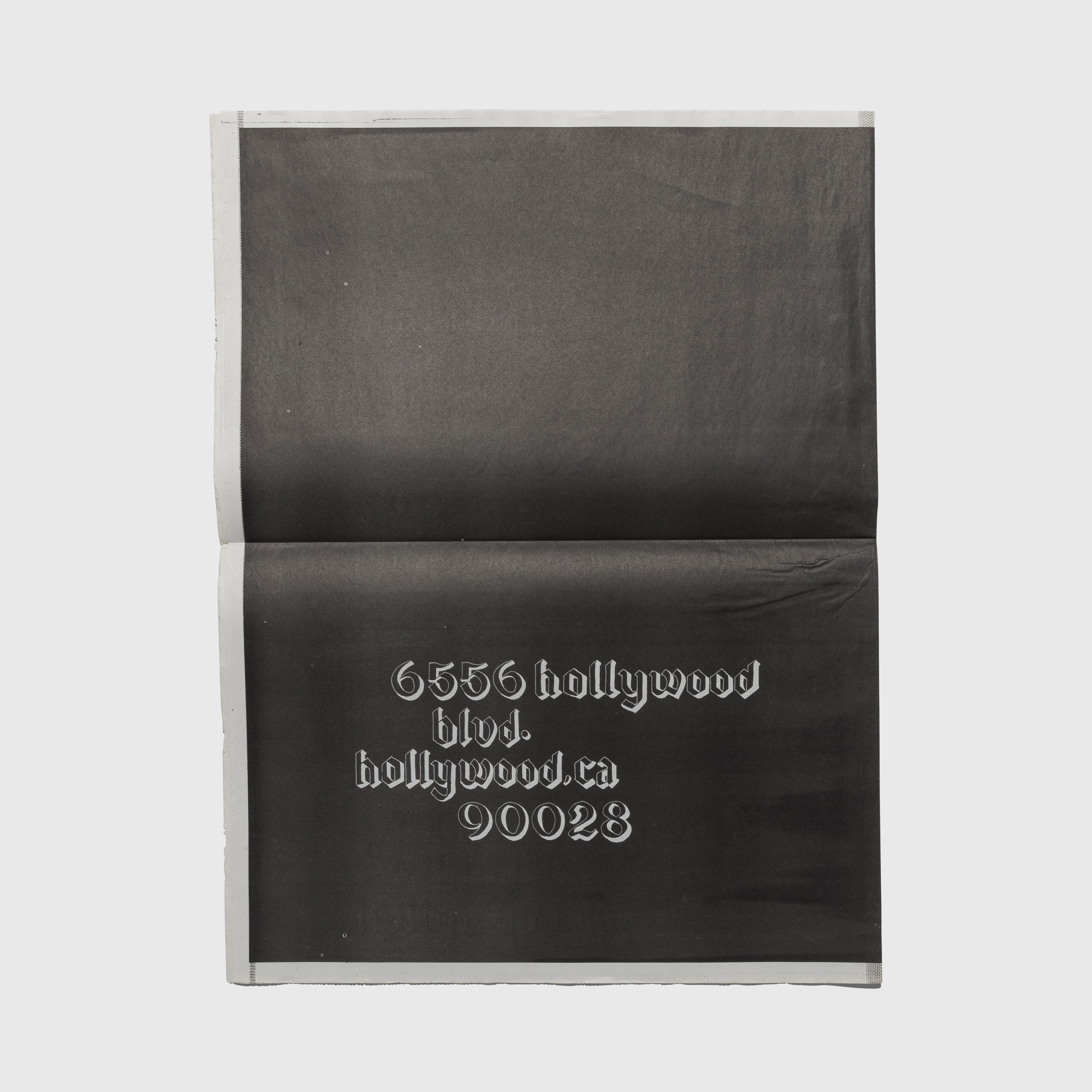 FUCKING AWESOME HOLLYWOOD NEWS PAPER