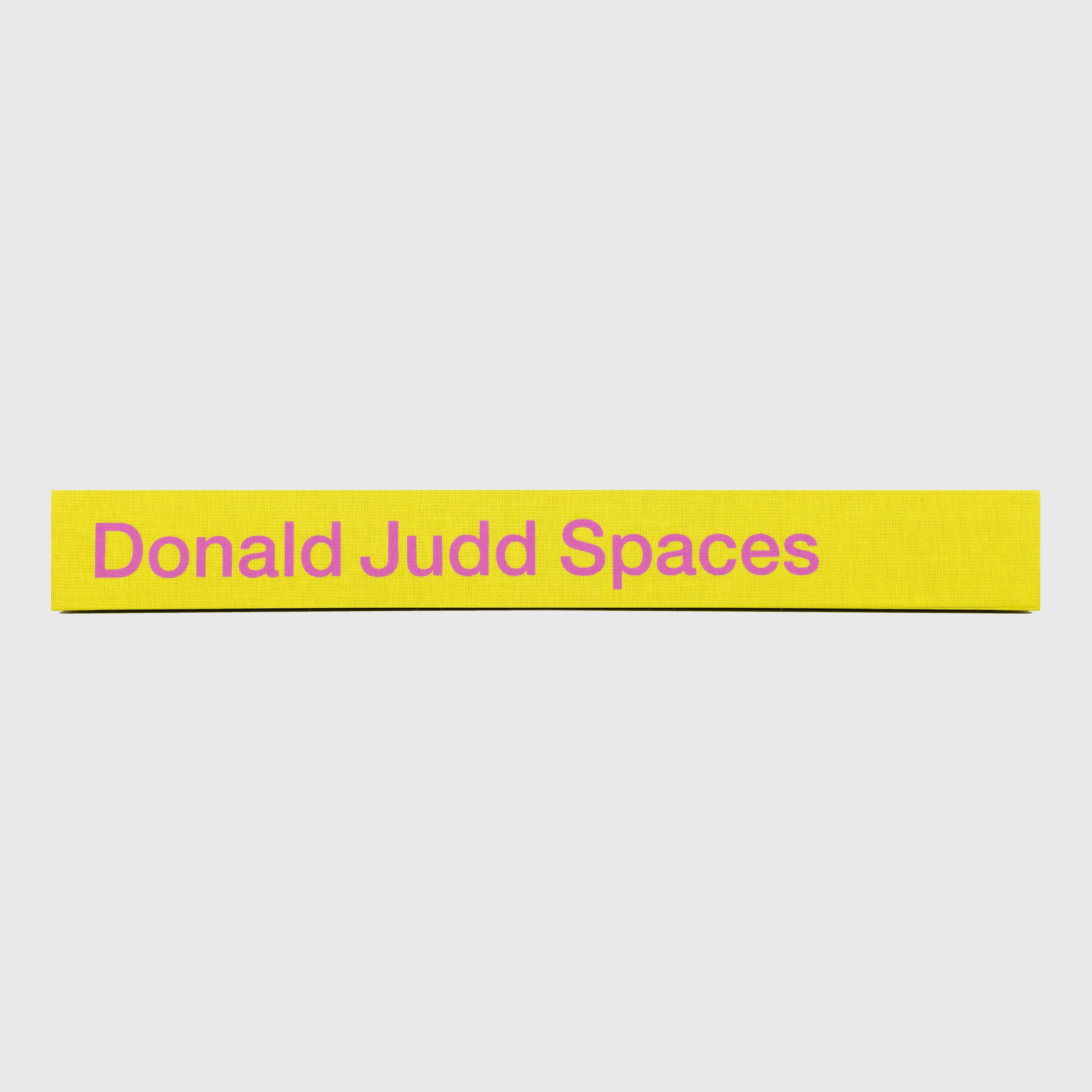 DONALD JUDD SPACES
