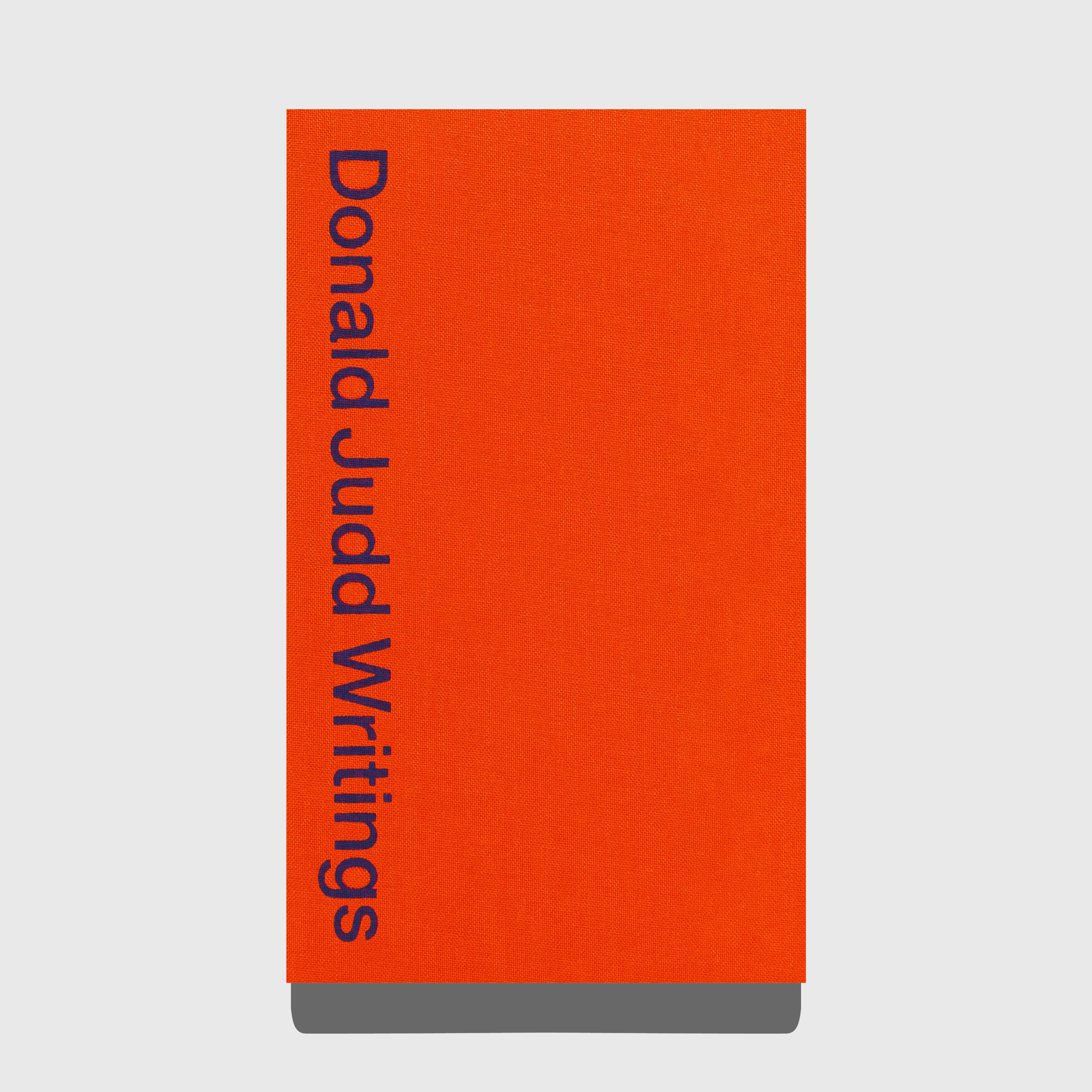 DONALD JUDD WRITINGS