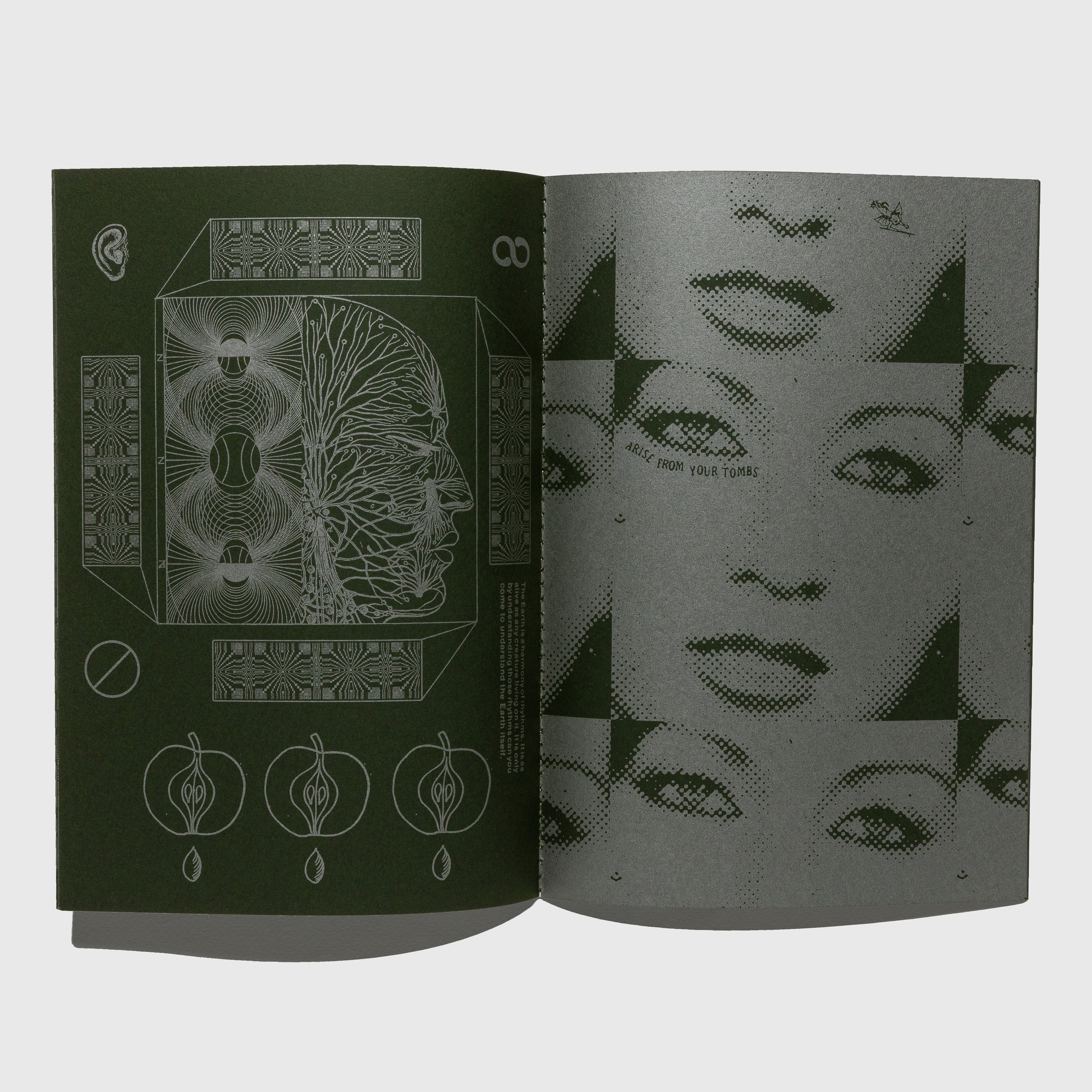 Artificial Artifact Vol. 3 Graphic Design Art Zine By Ed Davis