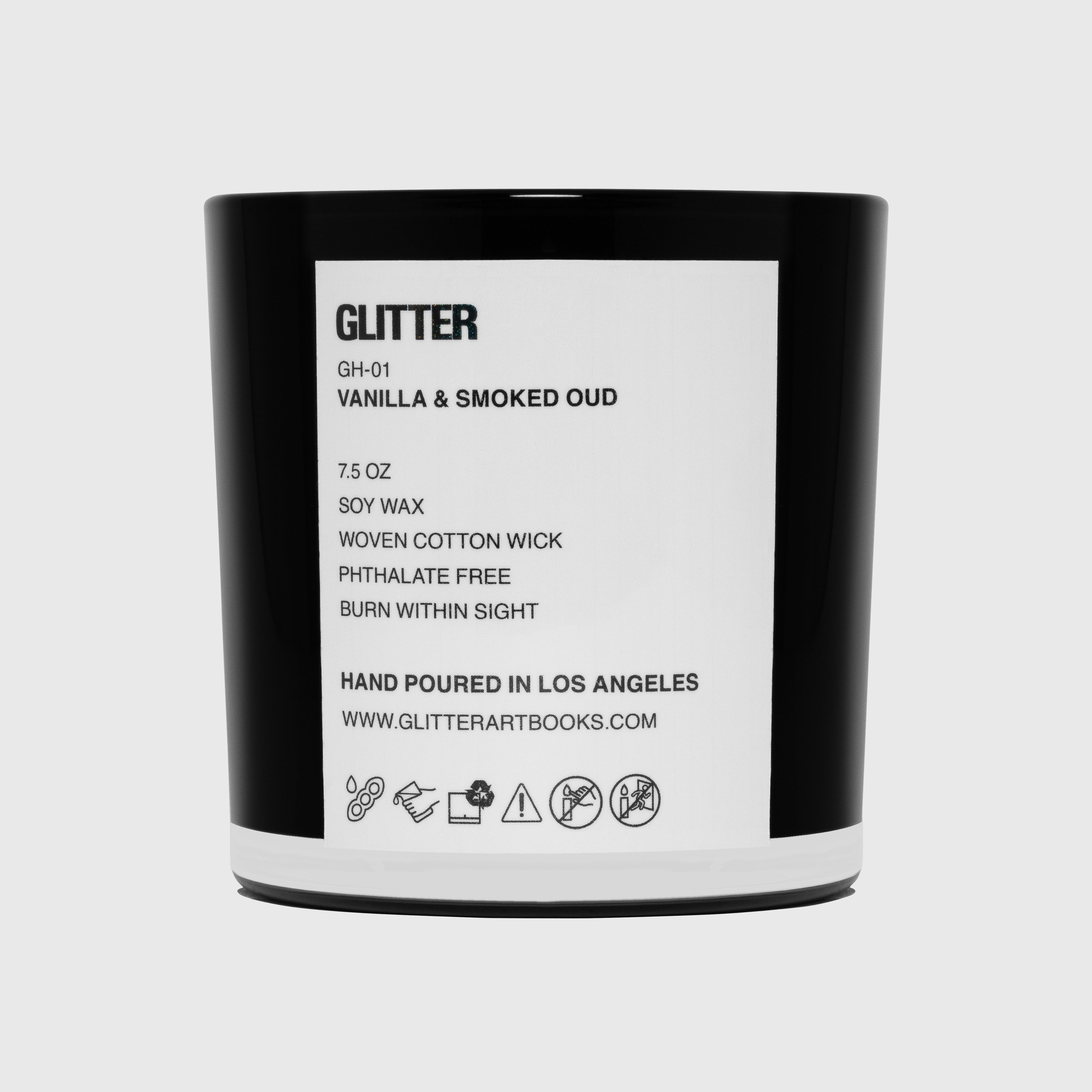 GH-01 VANILLA SMOKED OUD CANDLE