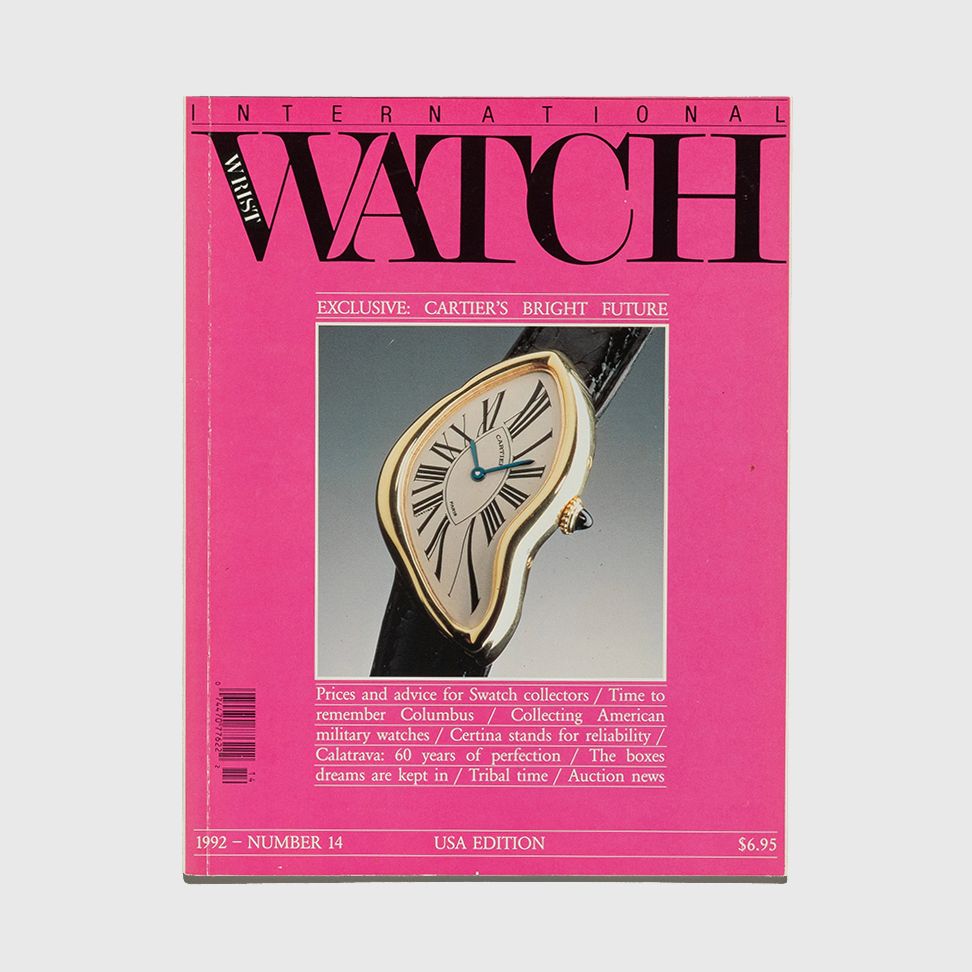 INTERNATIONAL WRIST WATCH MAGAZINE CARTIER CRASH