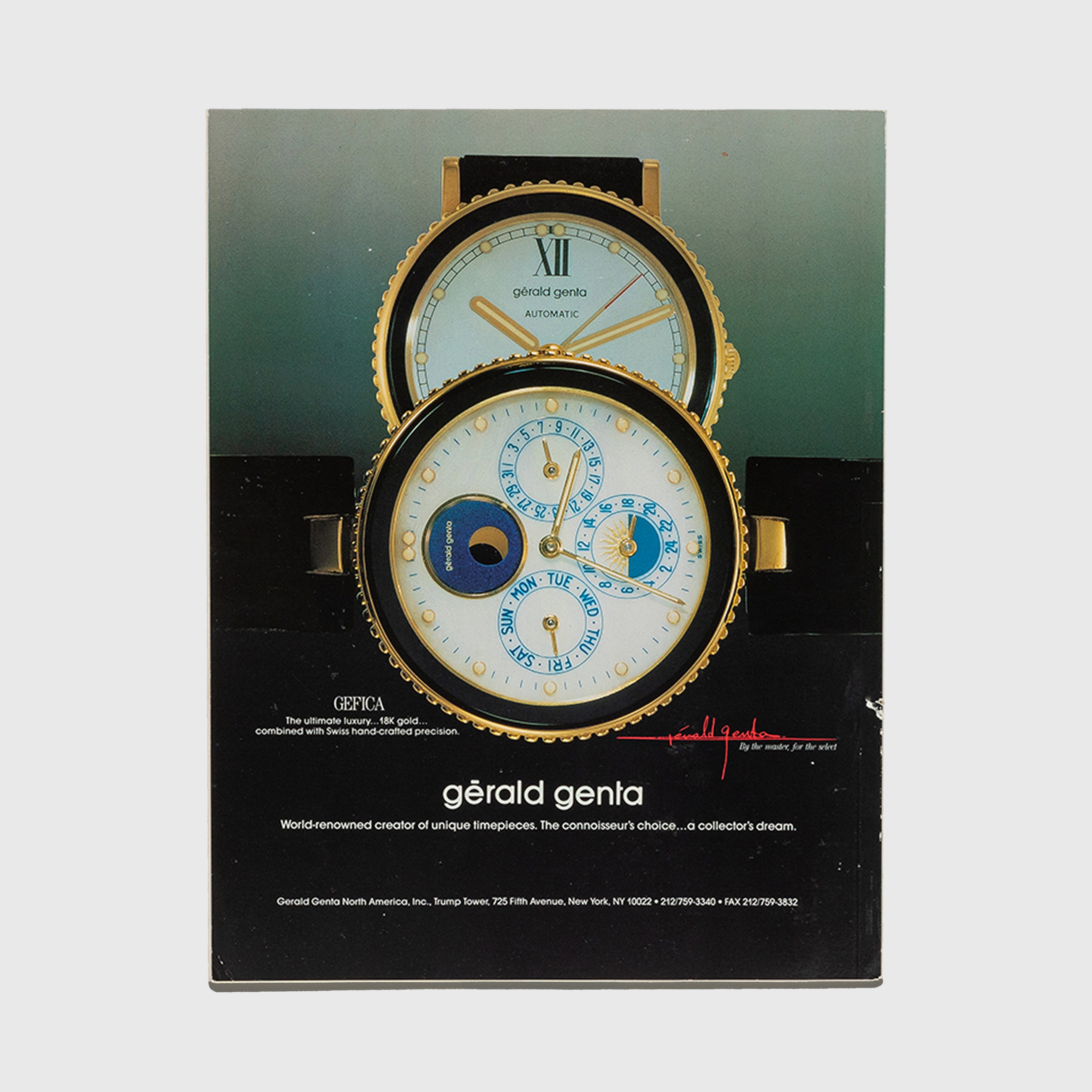 INTERNATIONAL WRIST WATCH MAGAZINE CARTIER CRASH