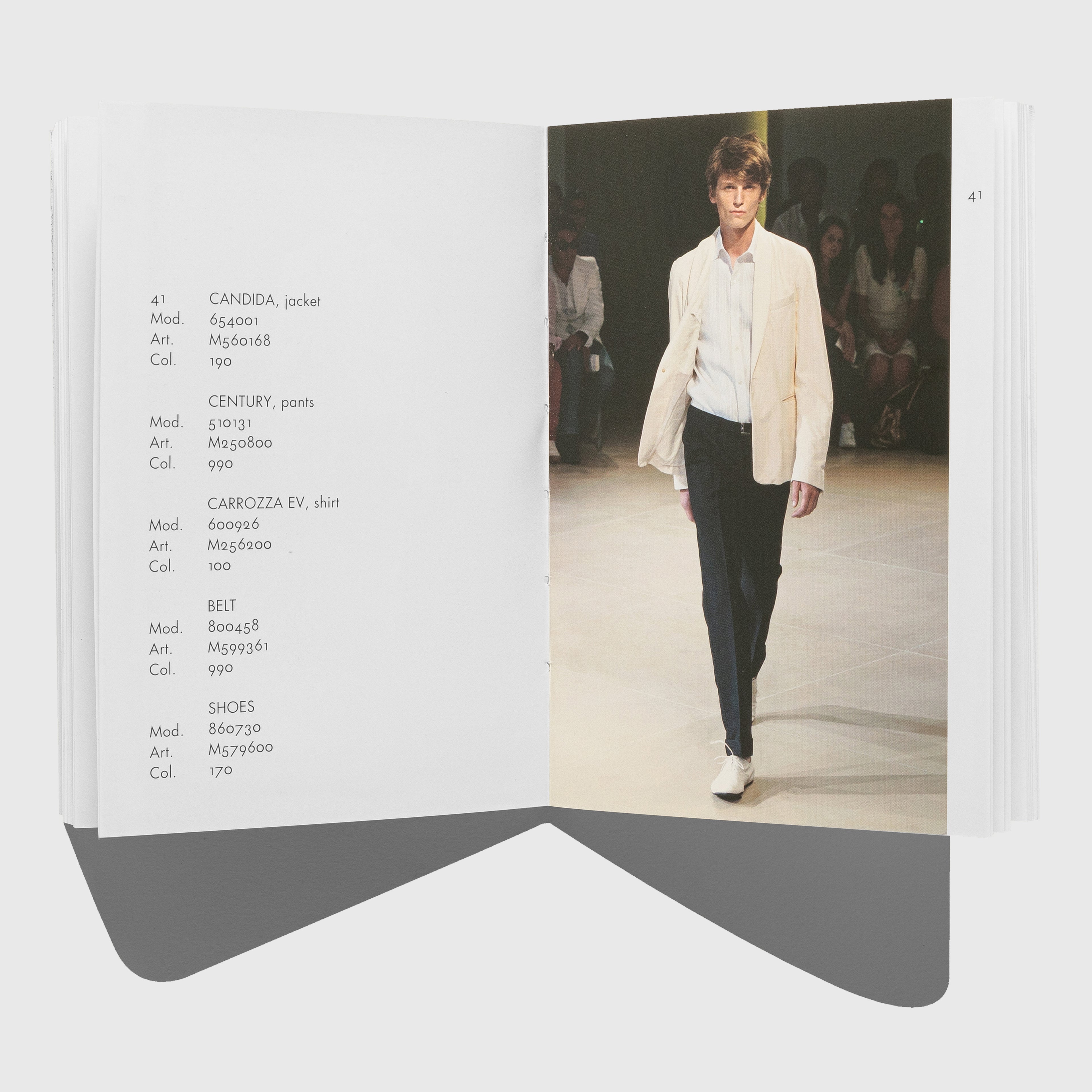 JIL SANDER SS 2006 MENS COLLECTION CATALOG