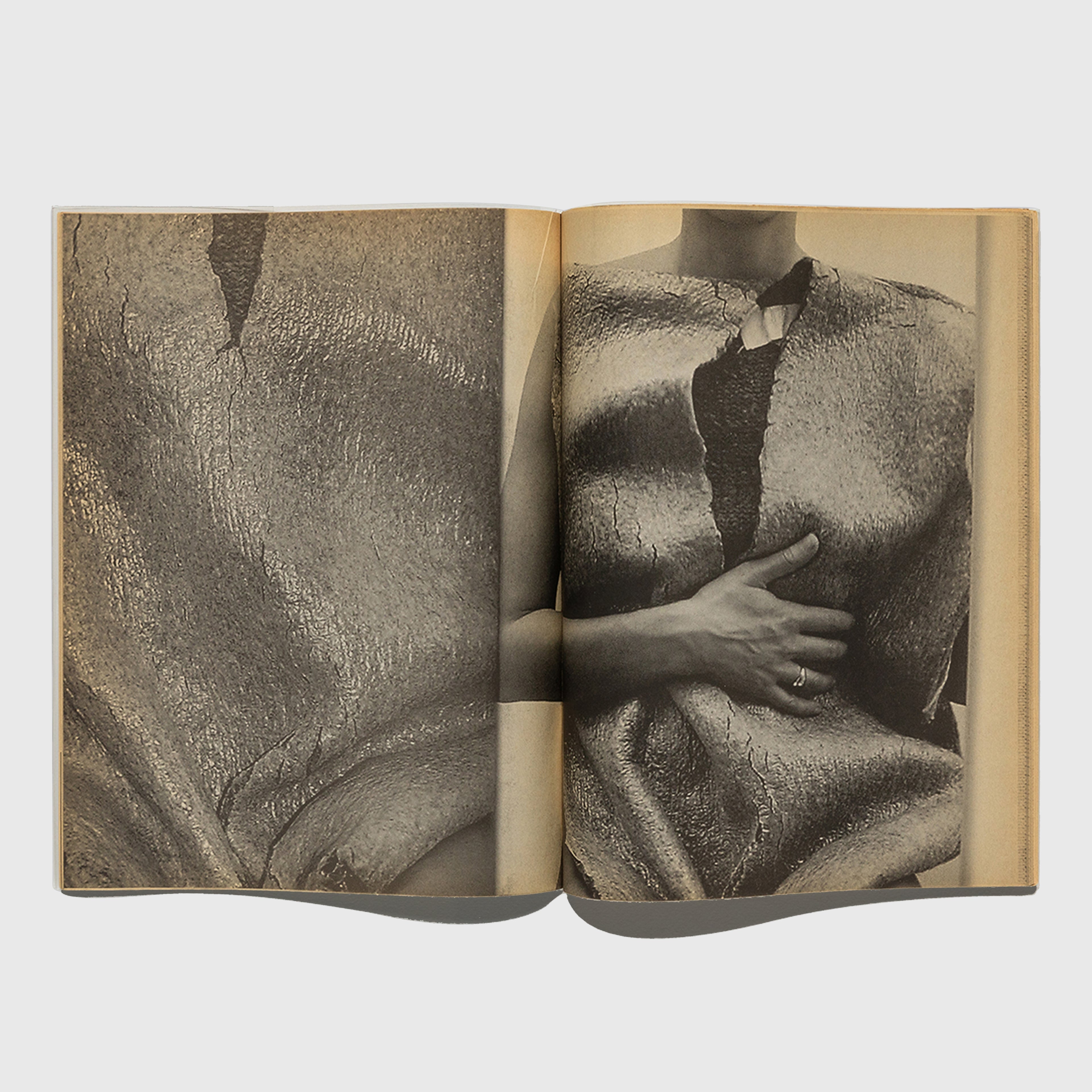 Margiela 2000-1 Xerox By Mark Borthwick book on grey background
