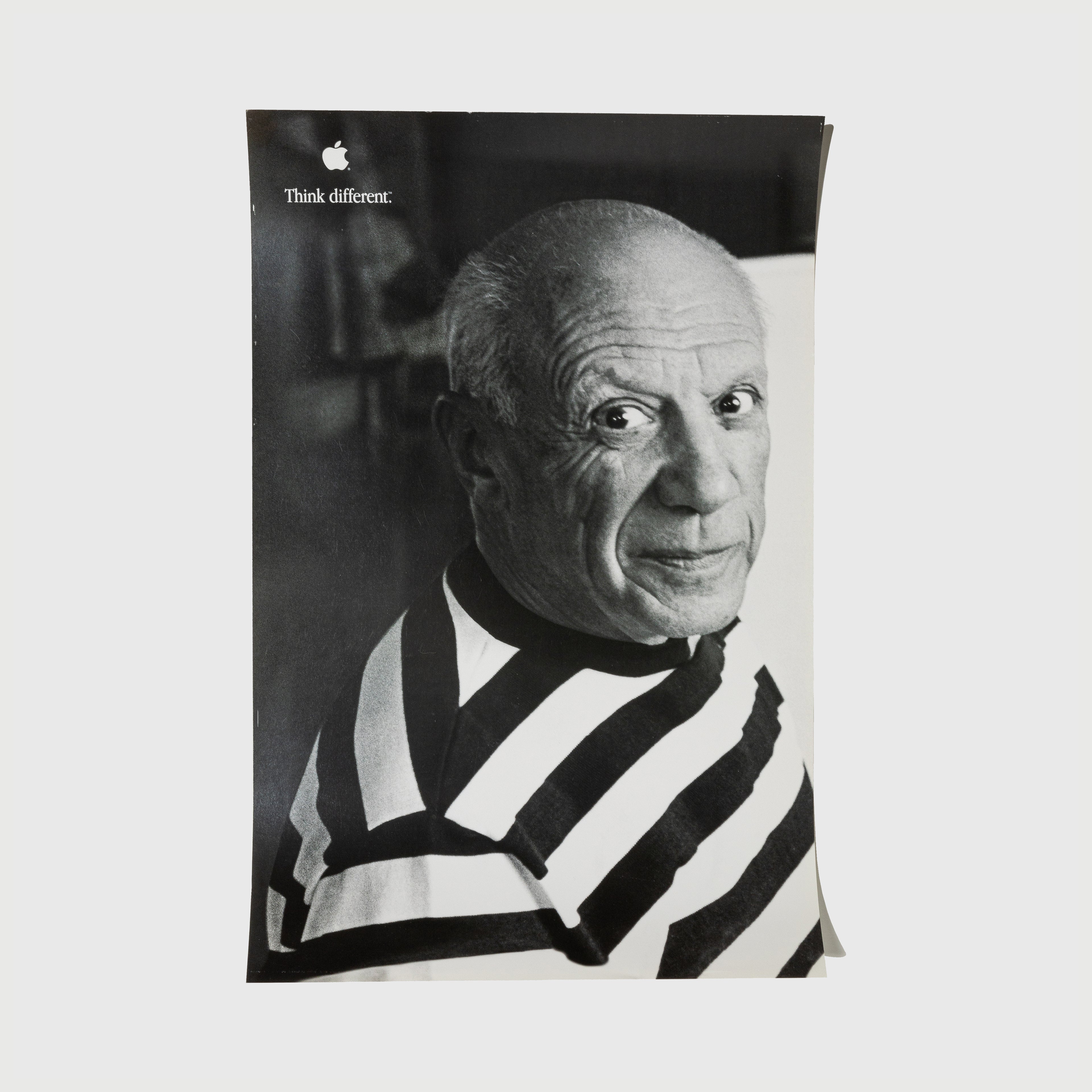 PABLO PICASSO BY APPLE "GENIUS" THINK DIFFERENT POSTER