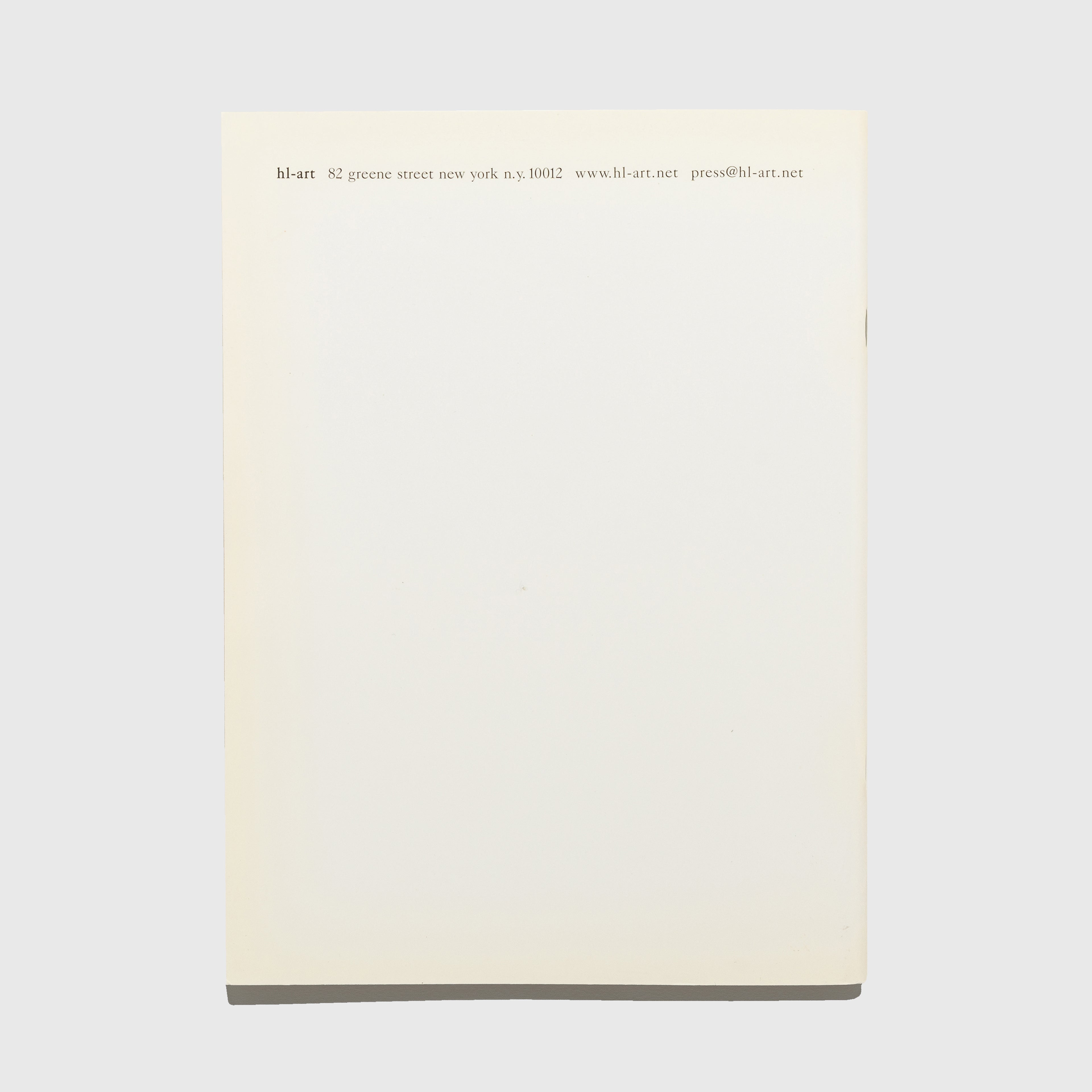 SELECTIVE MEMORY SERIES: HELMUT LANG FOR PURPLE