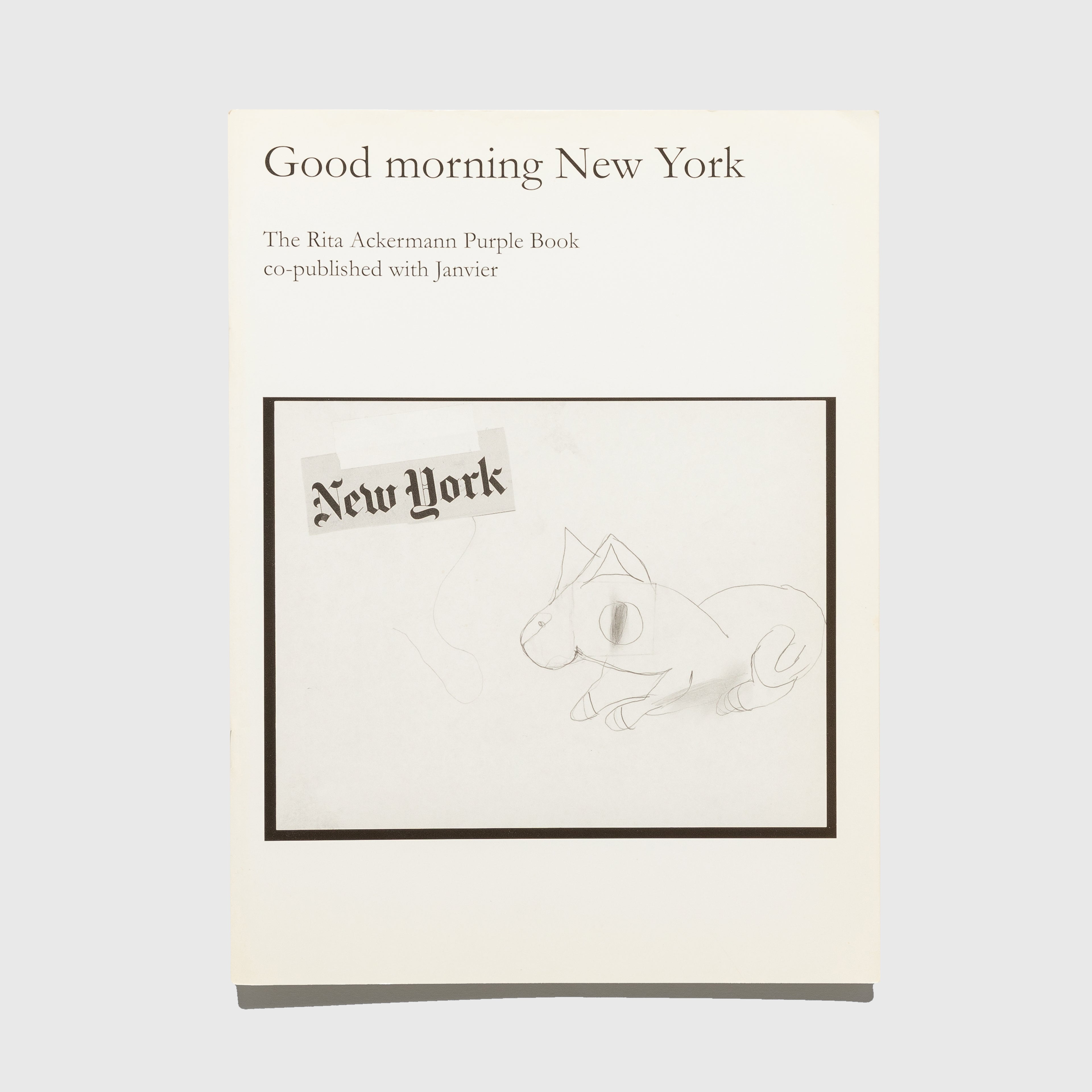 GOOD MORNING NEW YORK BY RITA ACKERMANN FOR PURPLE