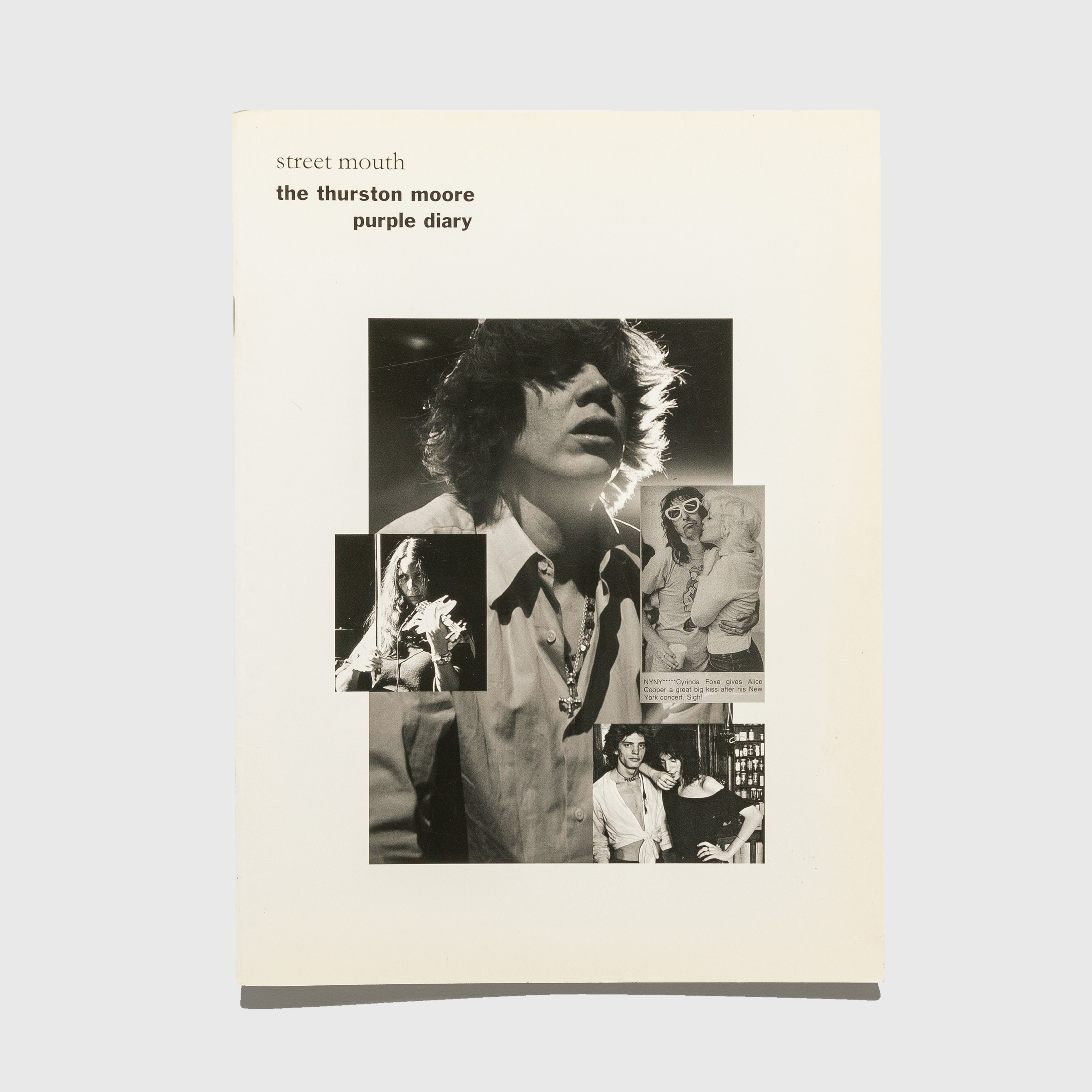 STREET MOUTH BY THURSTON MOORE FOR PURPLE
