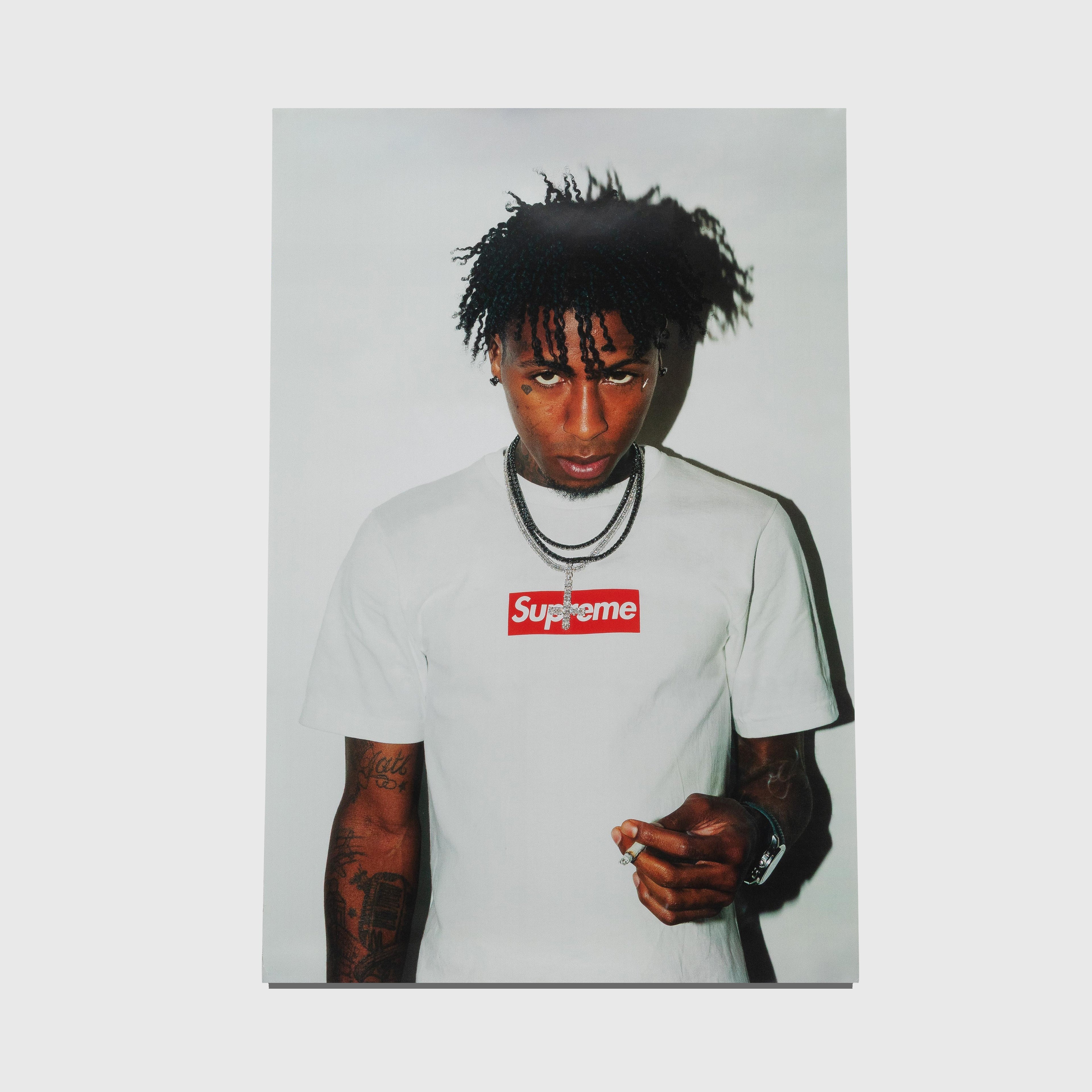 SUPREME FALL WINTER 2023 NBA YOUNGBOY POSTER