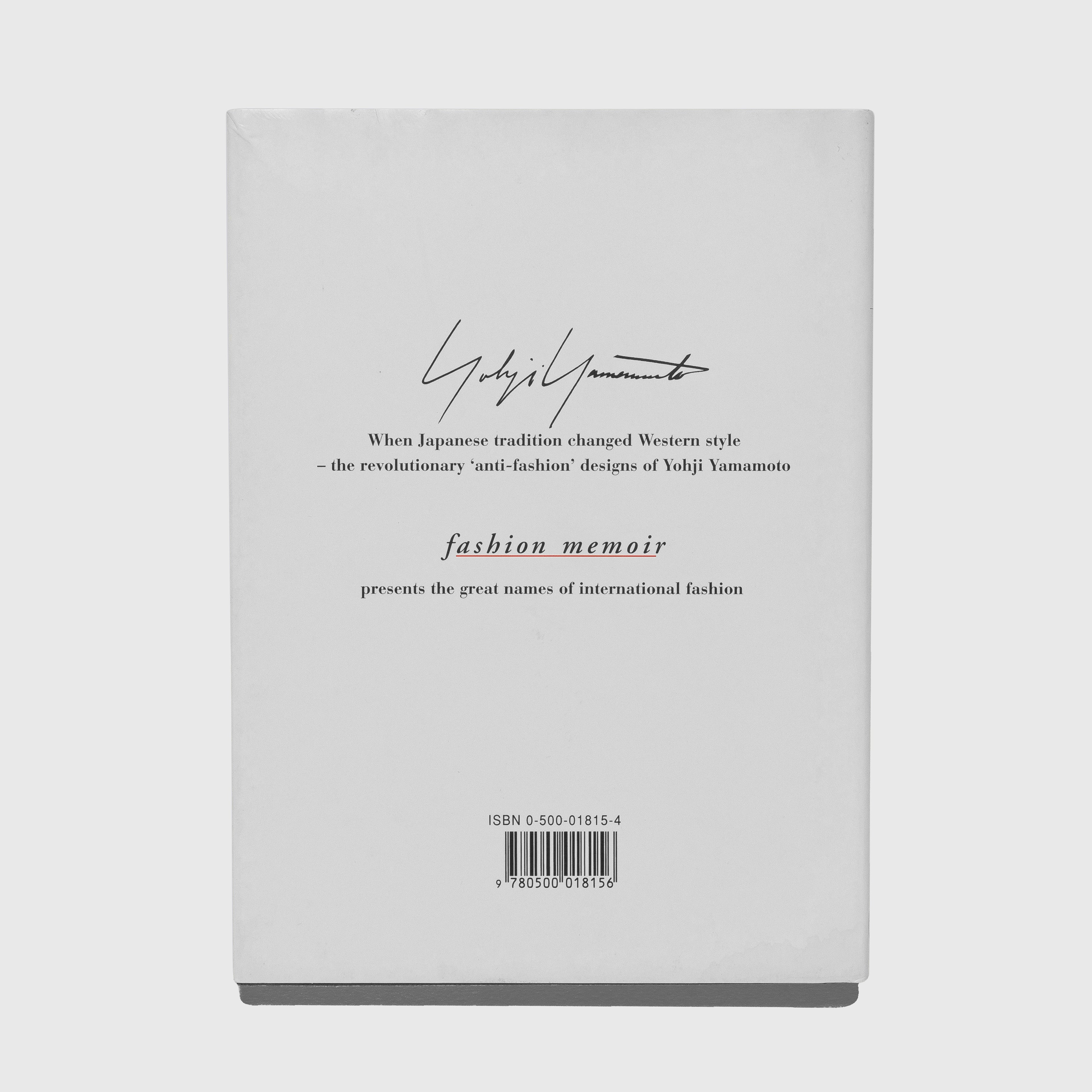 YOHJI YAMAMOTO FASHION MEMOIR
