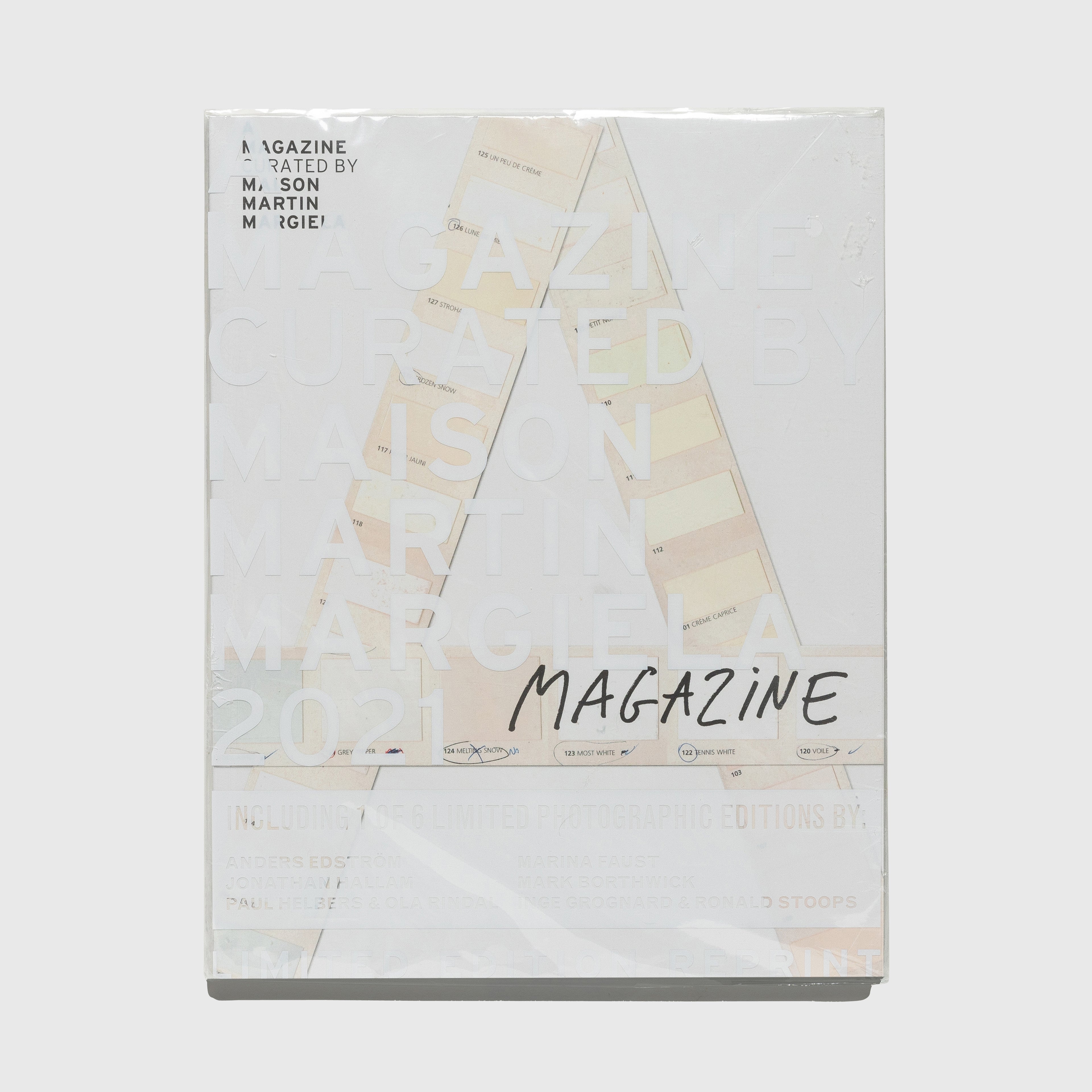 A Magazine curated by Maison Martin Margiela fashion photography design book