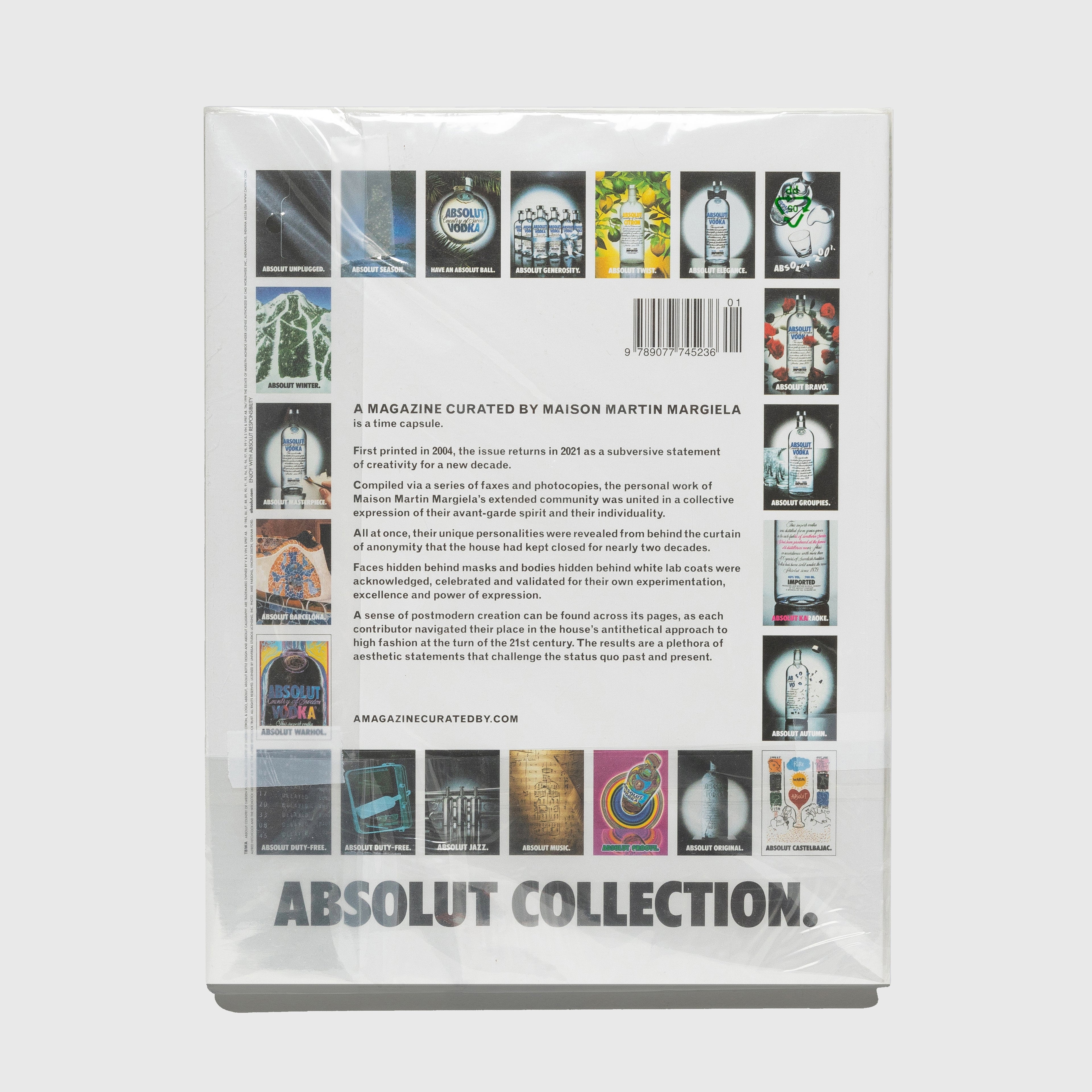 A Magazine curated by Maison Martin Margiela fashion photography design book