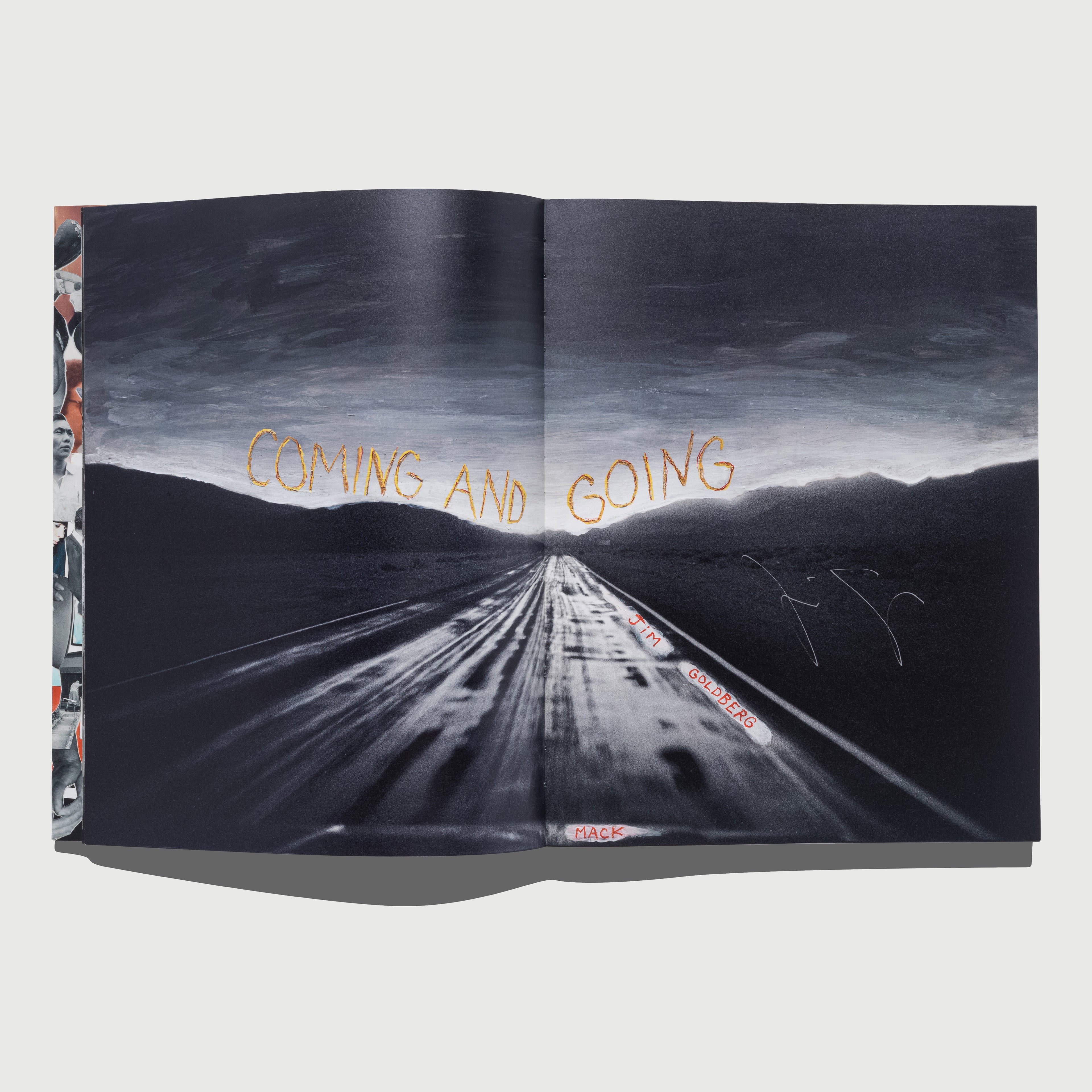 COMING AND GOING BY JIM GOLDBERG (SIGNED)