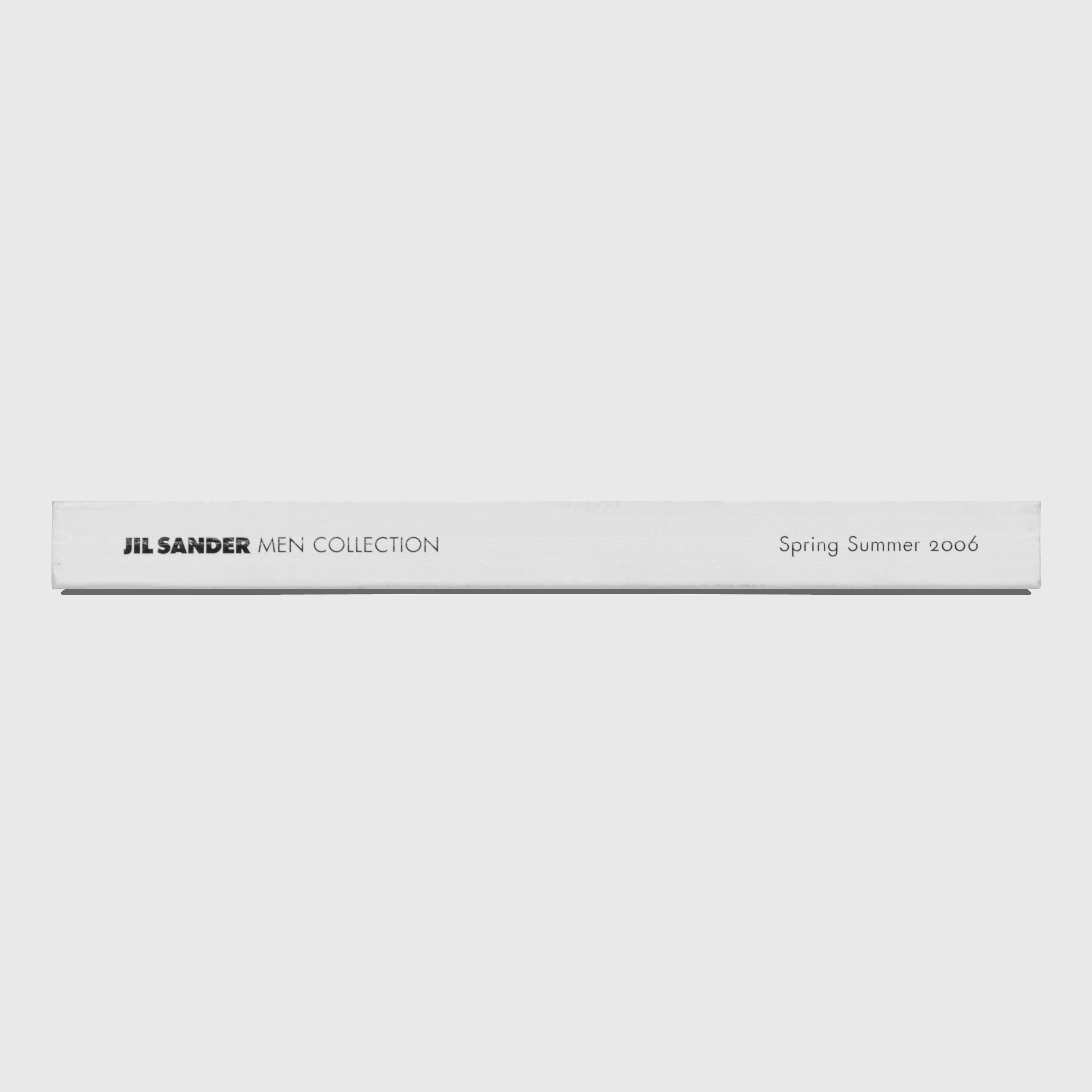 JIL SANDER SS 2006 MENS COLLECTION CATALOG
