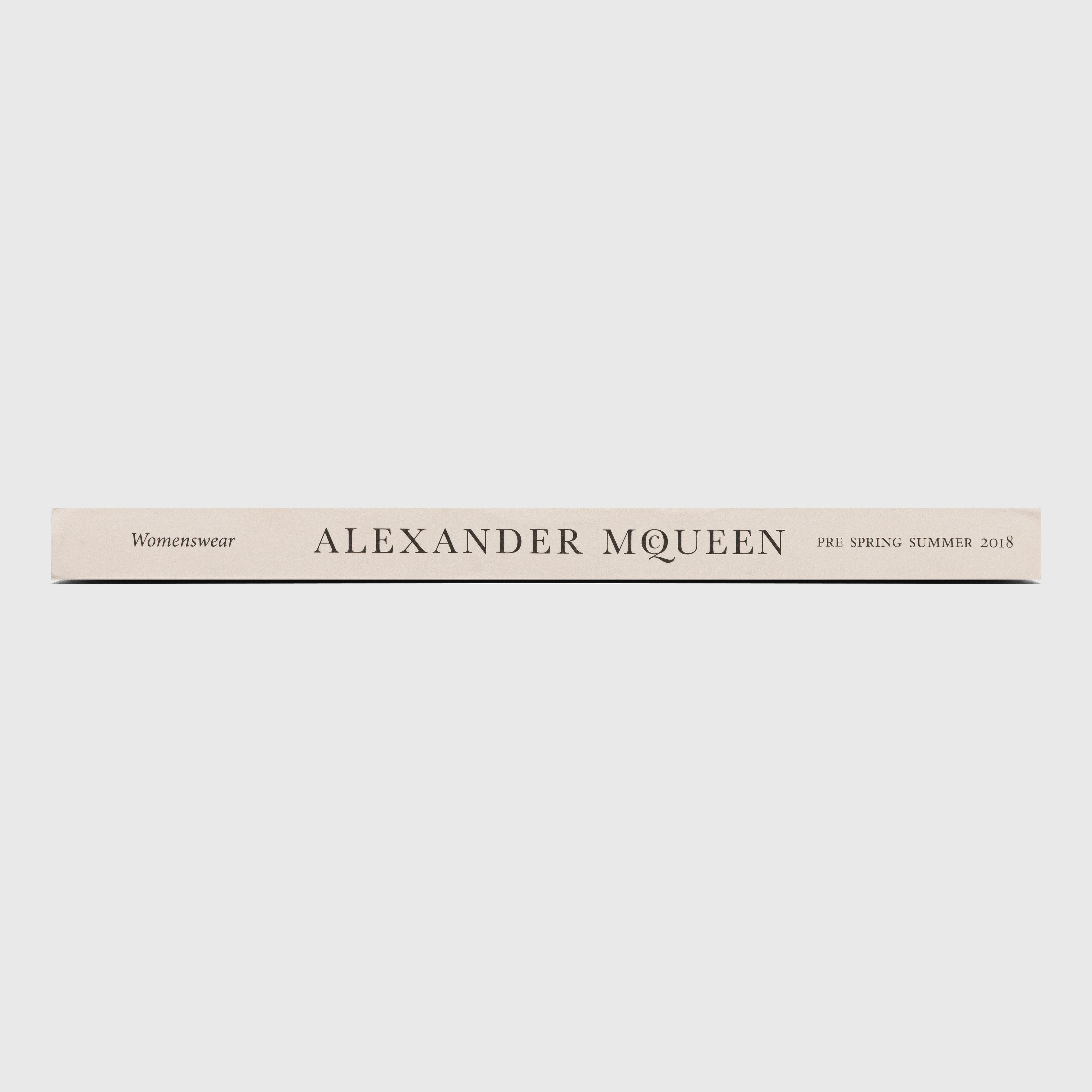 Alexander McQueen spring summer 2018 catalog